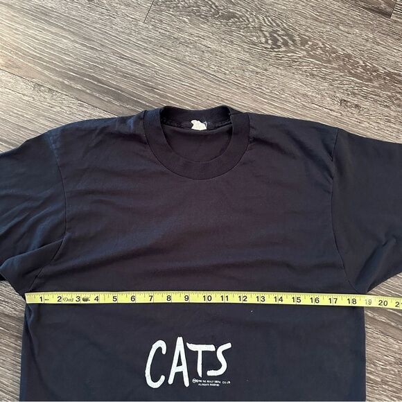 Cats Vintage 1981 Broadway Musical T Shirt - Picture 6 of 10